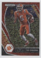 2021 Panini Prizm Draft Picks Red Circles Prizm Tee Higgins #60 2qw