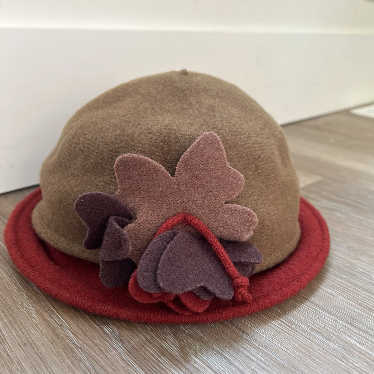 Felt Cloche Brown Hats for Women for sale | eBay