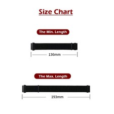18mm 20mm 22mm Universell Schnellverschluss Nylon Sport Loop Armband Watch Strap