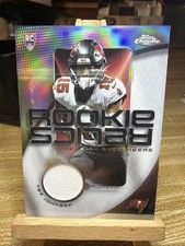 2025 Topps Chrome Tez Johnson RC Rookie Relics #RR-TJ Tampa Bay Buccaneers