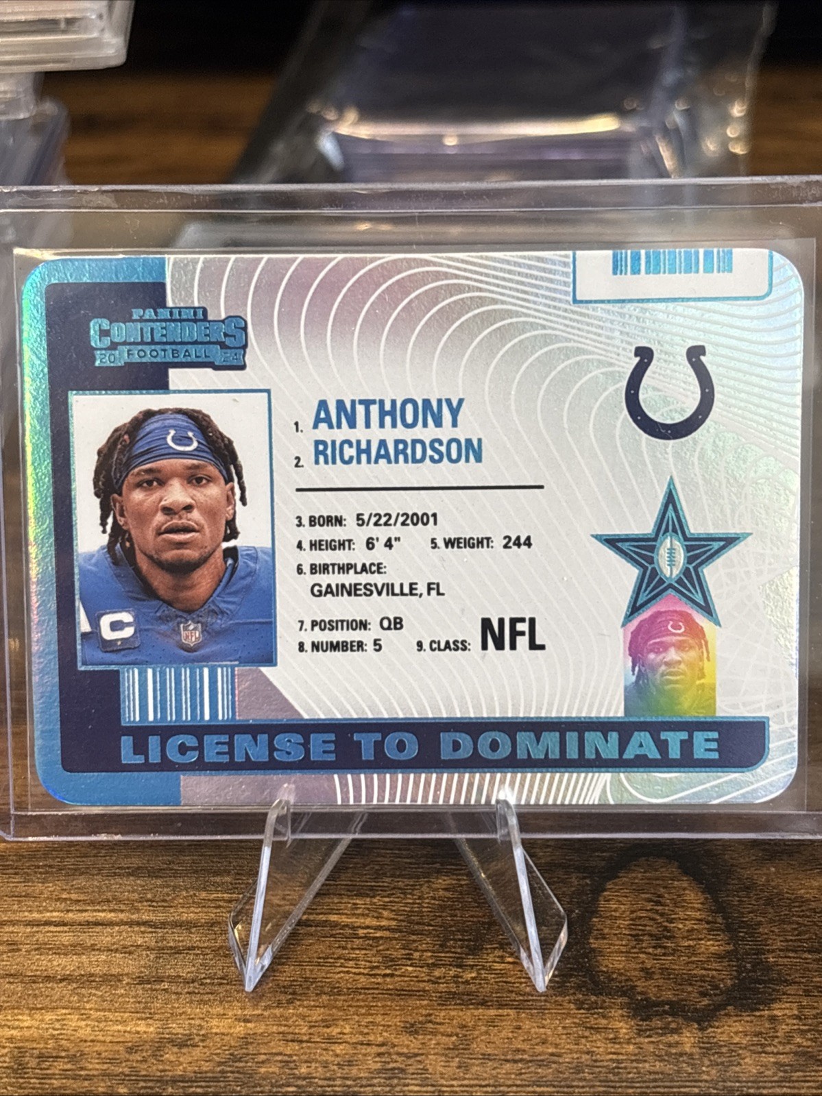 2024 Panini Contenders Anthony Richardson License To Dominate SSP Case Hit🔥