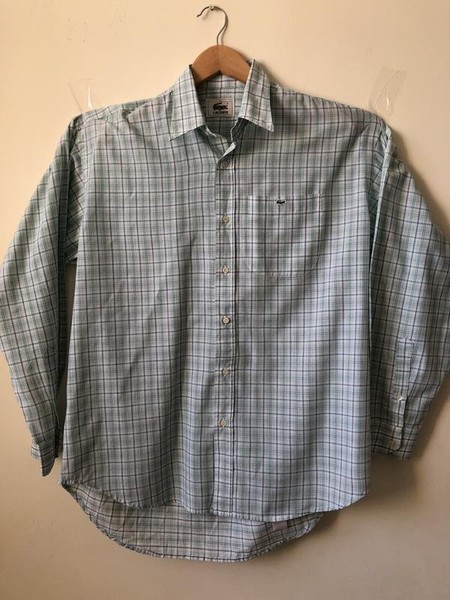 Men Lacoste Shirt White 42 / XL / 50 #9ZCI