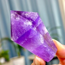 123G Natural Amethyst geode quartz cluster crystal specimen Healing