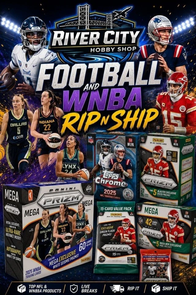 NFL and WNBA - Rip n Ship Pop Up