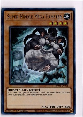 Super-Nimble Mega Hamster (UR) Ultra Rare 25th Anniversary Rarity Collection II
