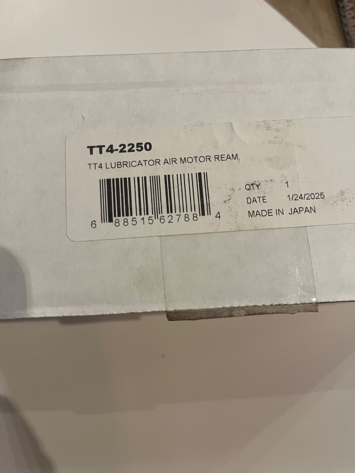 Tregaskiss TT4-2250 Lubricator Air Motor Ream FESTO MS4-LOE-1/4-R New