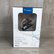 PLANTRONICS Voyager 520 Wireless Noise Cancelling Bluetooth Headset-Black NIP!