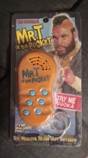 Mr. T In Your Pocket Vintage Keychain! Brand New In Package. Pity Fools! 