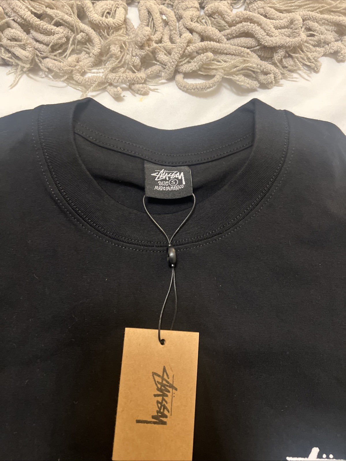 Stussy Black Cherry T-Shirt Men's Size Small thumbnail 2