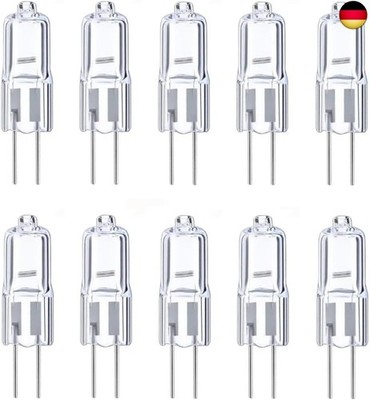 10 x Halogen Stiftsockellampe Kapsel Lampe G4 20W 12V Leuchtmittel Halogenlampen