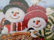 3PC. - LARGE - 300 PC. - WINTER/ CHRISTMAS GIFT -- JIGSAW PUZZLES -NIB