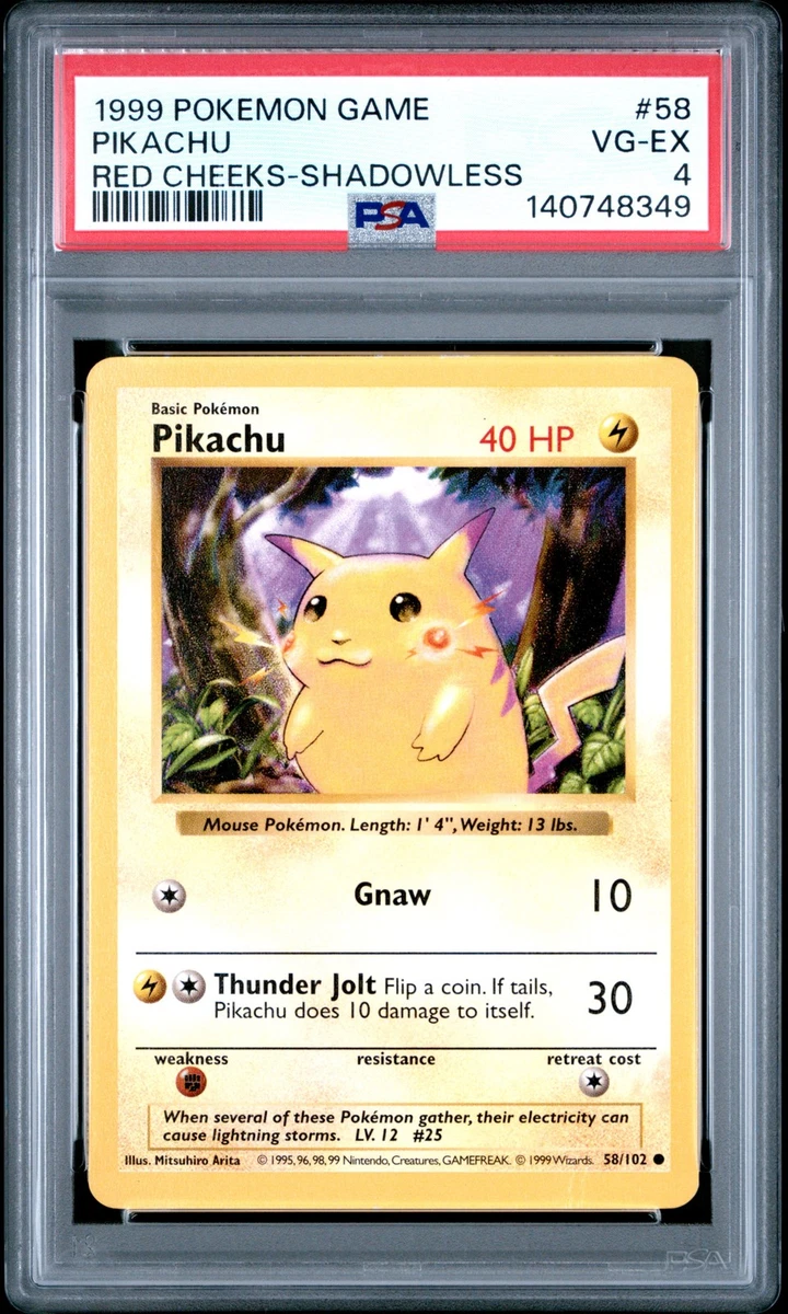 Pikachu Pokémon TCG Professional Sports Authenticator (PSA