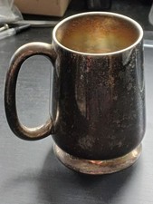 ROYAL NAVY SILVER-PLATED TANKARD - HMS FIFE 1966-68 FAR EAST FLEET.  AMAZING