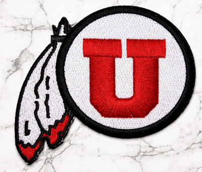 UTAH UTES NCAA Embroidered Iron/Sew On Patch 3''X3.25'' FREE SHIPPING