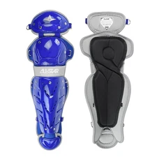All-Star Top Star 15 Inch Intermediate 12-16 Baseball Leg Guards - Royal