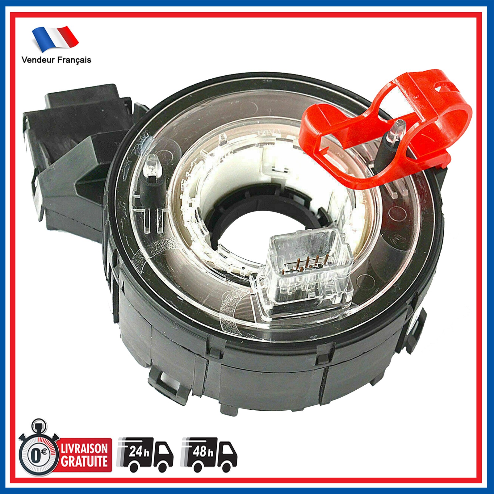 Bague spirale de direction 1K0959653C pour réparation de Golf 5