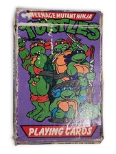 Pre-owned Vtg 1990 Teenage Mutant Ninja Turtles TMNT Complete Playing Card Deck