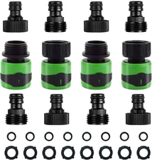 Garden Hose Quick Connect Male and Female- Quick Link and Disconnect- Easy to Op