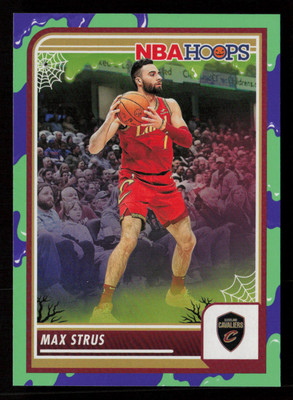 Max Strus 2023-24 Hoops Haunted Hoops Slime #234 Cleveland Cavaliers