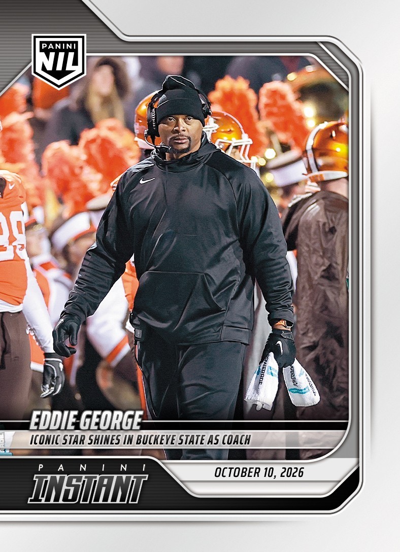 2026 Panini Instant NIL #6-EGO Eddie George Bowling Green Falcons PRESALE
