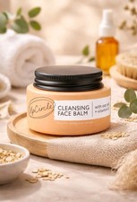 UpCircle Natural Cleansing Balm With Oat + Vitamin E.