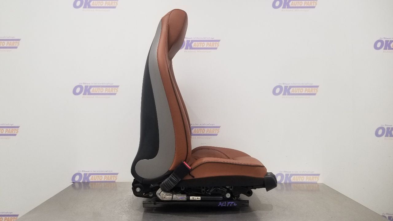 11 MERCEDES BENZ SLS AMG C197 HEATED SEAT FRONT LEFT DRIVER BROWN LEATHER