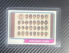1974 Topps Chicago Cubs Team Card  # 211 Bill Madlock Billy Williams