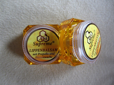 2 Stk. Api Supreme Lippenpflege Propolis Lippenbalsam Bienenwachs Creme Dose *