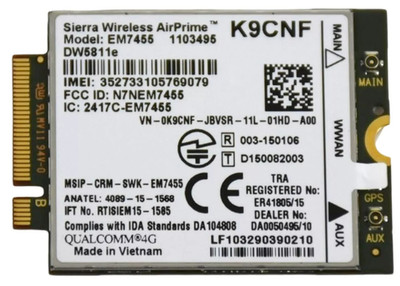 Sierra Wireless AirPrime EM7455 DW5811e Modem WIFI CARD Module