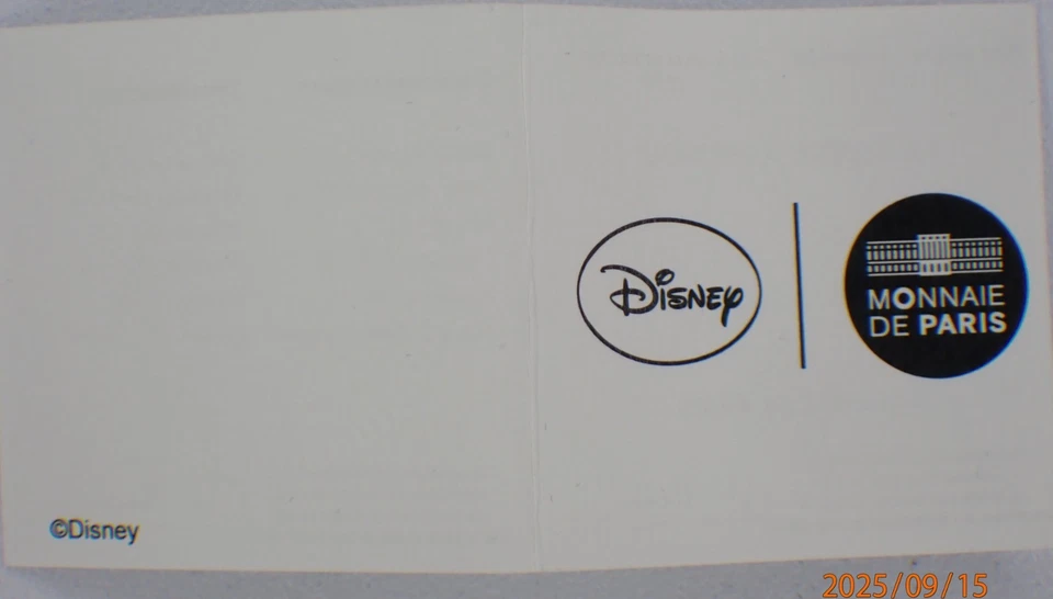 2017 MONNAIE DE PARIS 10 欧元 22 克 0.9 银 DONALD DUCK PROOF 硬币 — 第 4/4 张图片