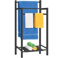 Free Standing Towel Racks for Bathroom, 3 Tier Towel Drying Rack with Movable...