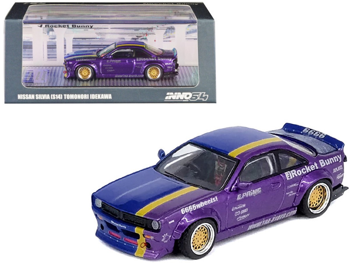 Mortal Model Nissan Silvia S14　64/1 MORTAL 1/64 NISSAN SILVIA S14 TRANSPARENT PINK | THE MODEL