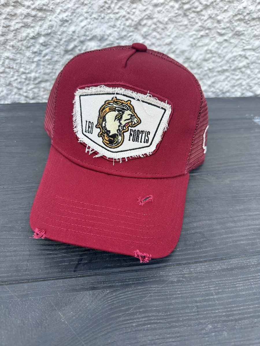 Watchers Leo Leo Fortis Trucker Cap Yellow A's Hat New Era