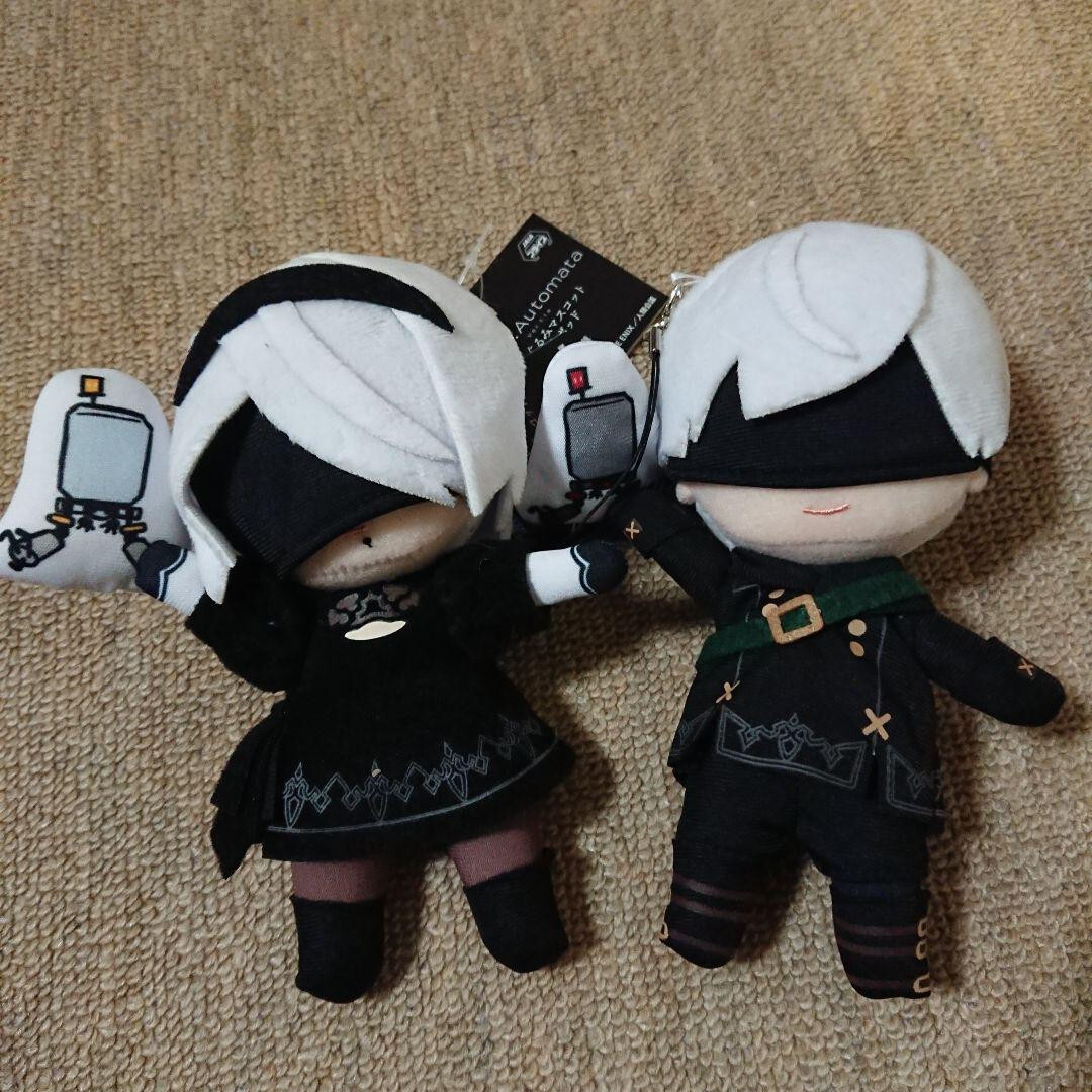 NieRAutomata TinyMelties6体セット 2B.9S.2A他③ NieR: Automata 2B & 9S Plastic Model Kit Two-Pack