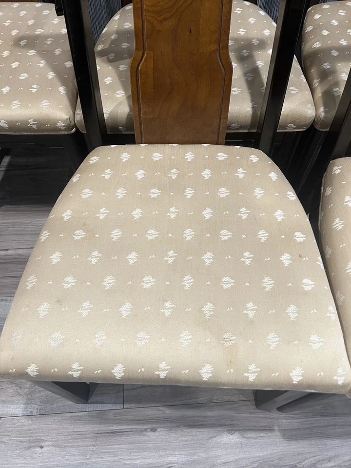 Broyhill "Ming Dynasty" Premier Collection Set Of 6 Dining Chairs - Image 4 of 4