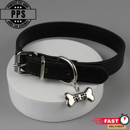 Punk Y2K Dog Bone Claw Choker Necklace Women PU Leather Cute Party Jewelry