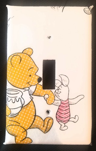 WINNIE THE POOH LIGHT SWITCH COVER AND OUTLET PLATES, ADORABLE! -FREE SHIPPING - Bild 2 von 2