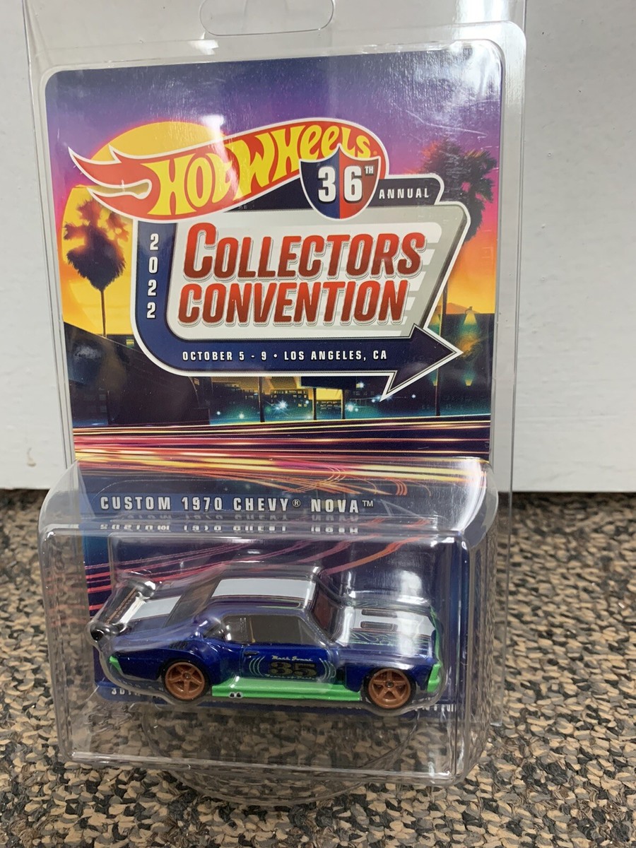 2022 Hot Wheels 36th LA Convention 4 Car Matching # Set