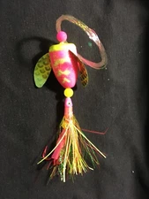 High Percentage Salmon Trolling Flies And Rigs2 Spin N Glo Spinnie One Pack