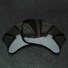 US Black Iridium Polarized Replacement Lenses For-Oakley Flak Jacket XLJ
