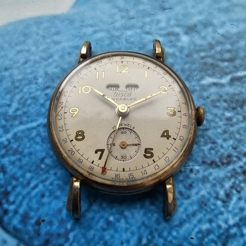 Vintage Tosca Triple Date Hand-Winding Men's Wristwatch - Picture 2 of 10