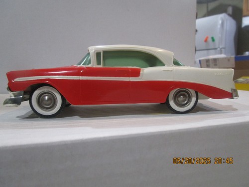 Chevrolet BelAir 4 Türer Hardtop Werbeauto PMC Gruppe ? Rot & Weiß Vintage - Bild 4 von 17