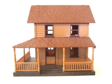 New Ray Two Story Farmhouse 9 3/8" x 6 1/2" x 8  5/8"