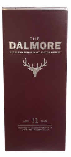 DALMORE 12 years Scotch Whiskey Empty 750ml Bottle & Stopper "FREE SHIPPING" - Picture 2 of 4