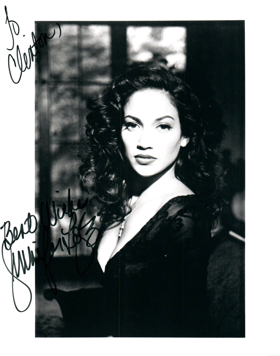 Jennifer Lopez Singer Actress Hand Signed Autograph 8x10 Photo | eBay