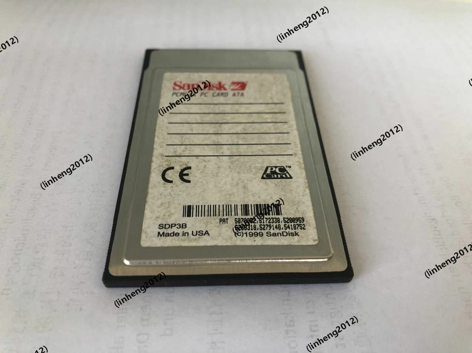 TARJETA PC SANDISK 660MB FLASHDISK ATA Foto 2 de 2