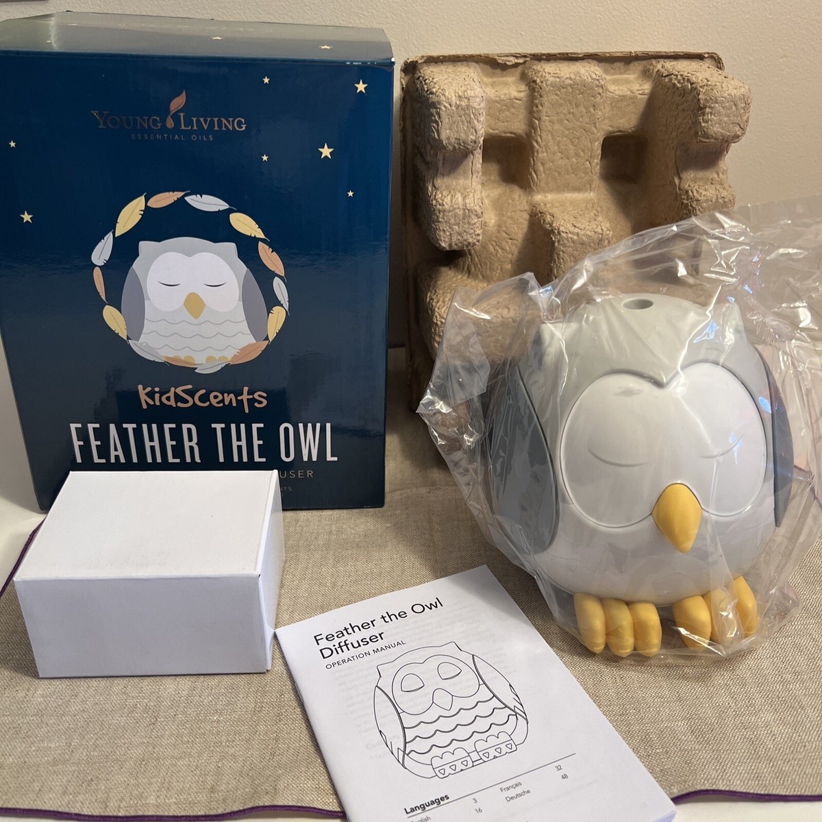 Young Living Essential Oils KidScents Feather The Owl Diffuser NEW
