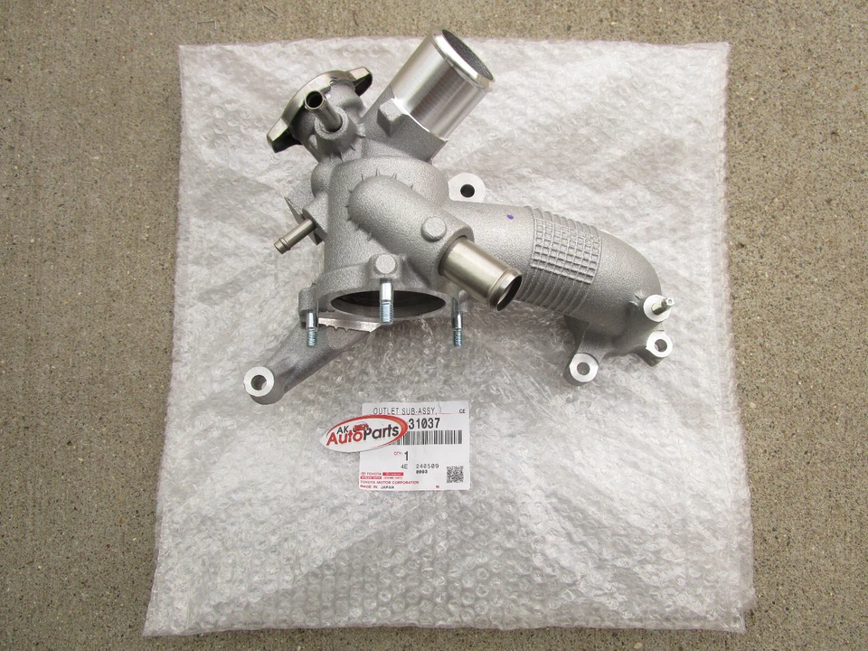 06 - 15 LEXUS IS250 发动机冷却水插座 热熔器 房 原始设备制造商 全新 — 第 4/4 张图片