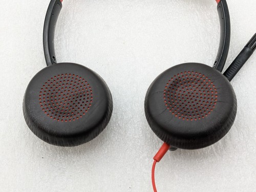 Plantronics Blackwire C5220T C5200 USB/3.5mm Wired Binaural Headset NO USB Piece - Picture 5 of 7
