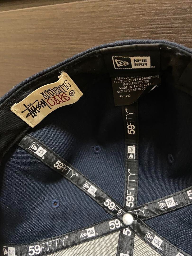 NEW ERA✖️ STUSSY 7 3/8 STUSSY x NEW ERA Cap 7 3 8 Polyester PNK Men's | eBay